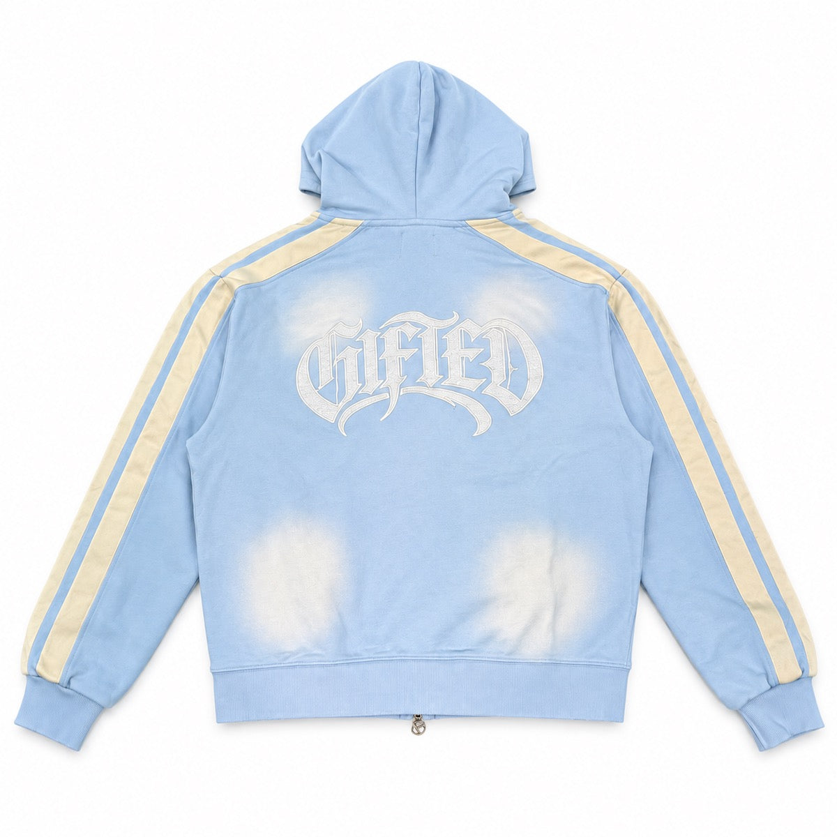 GFTD LA | Players Zip Up Hoodie - Baby Blue