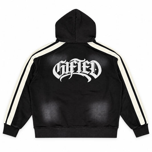 GFTD LA | Players Zip Up Hoodie - Black
