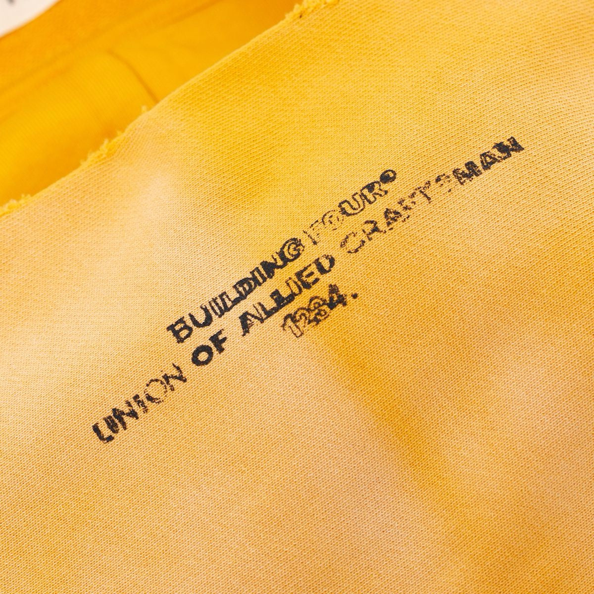 BLDG4 | Tower Hoodie - Golden Yellow