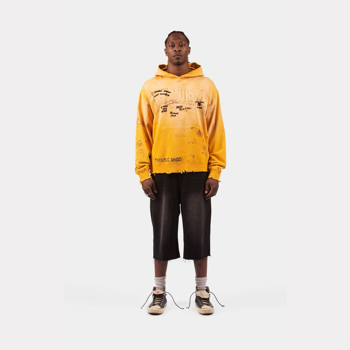 BLDG4 | Tower Hoodie - Golden Yellow