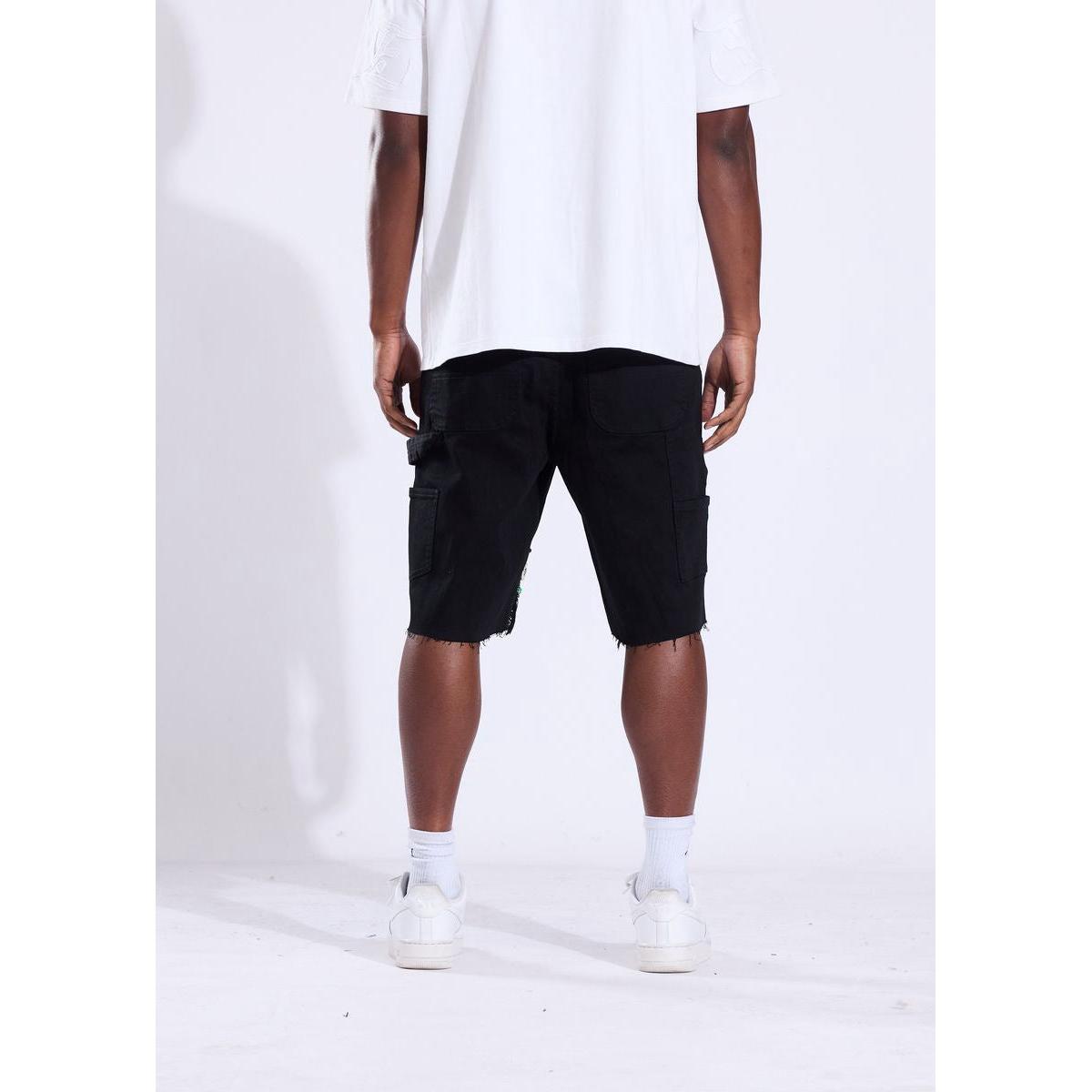 Crysp Denim | Lotus Jorts - Jet Black