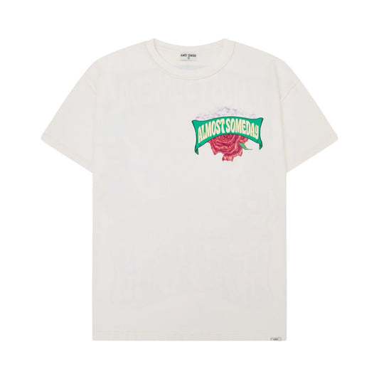 Almost Someday | Holy Rose Tee - Cream