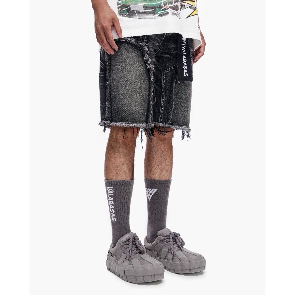 Valabasas | Resident Jorts - Grey Wash