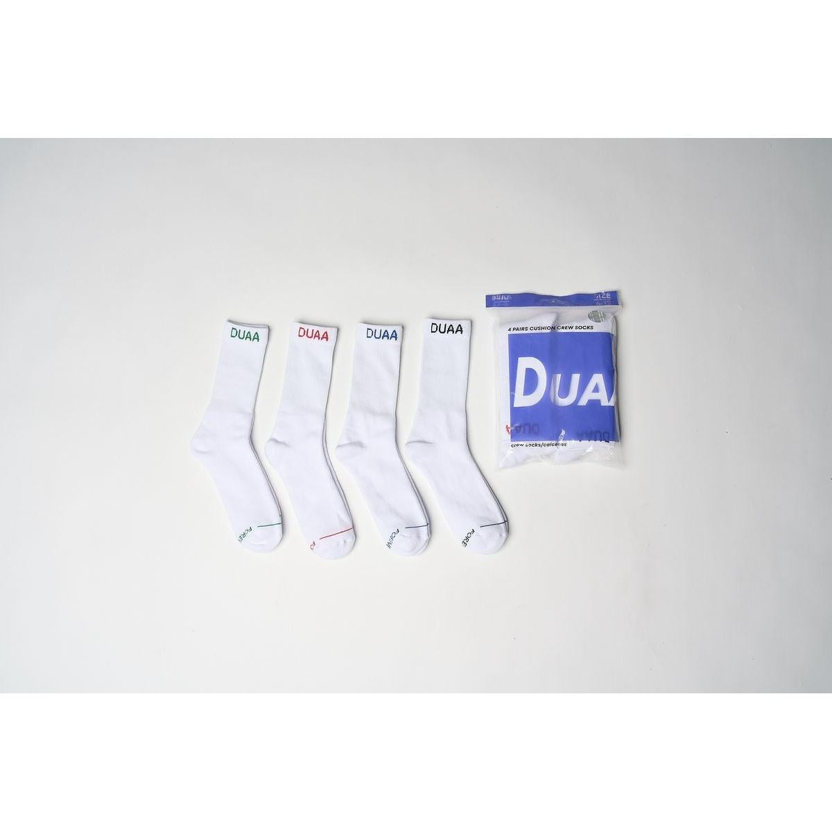 Duaa | Elite Socks 4-Pack - White
