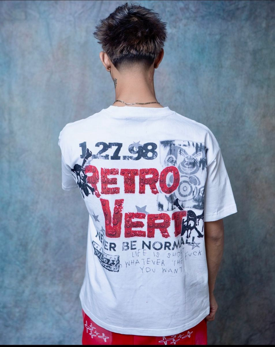 Retrovert | Red Nurse Rhinestone Tee