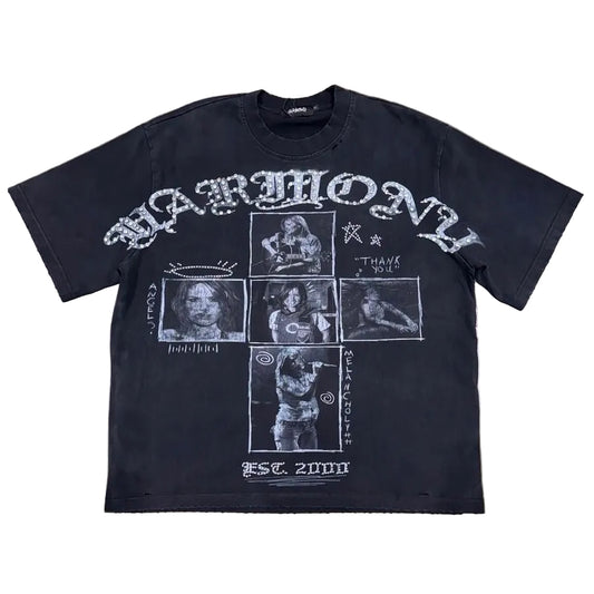 Harmony | Melancholy Tee - Black
