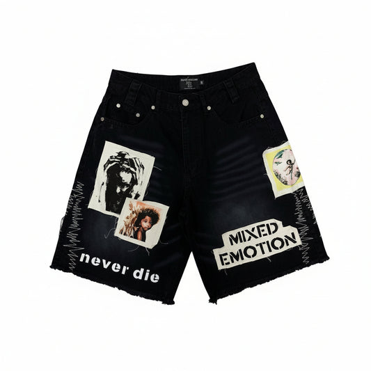 Mixed Emotion | Chaos Carpenter Shorts - Black