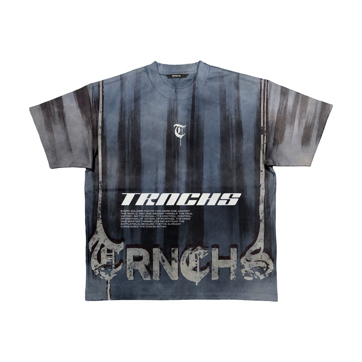 Trnchs | Control Tee - Blue/Grey