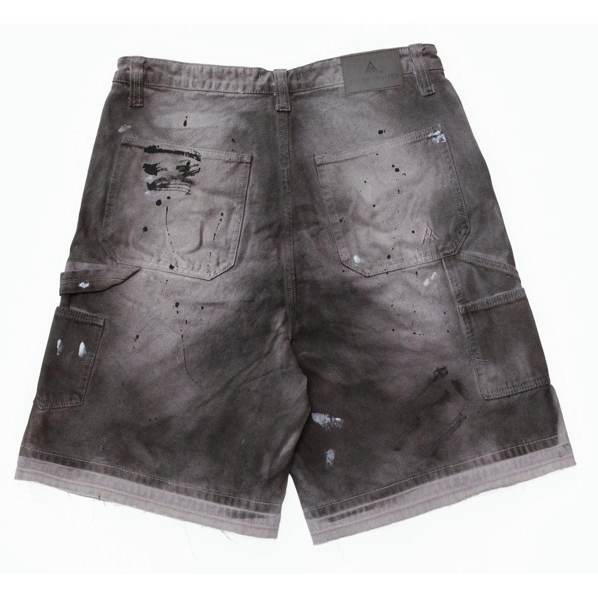 Paper Money | Faded Jorts - Grey Wash