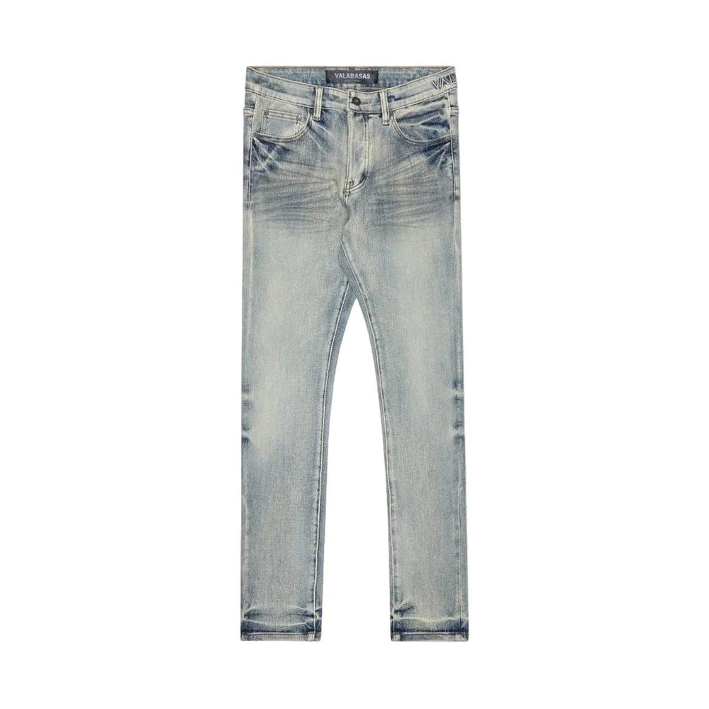 Valabasas | Mr. Flex Skinny Jeans - Light Blue Wash