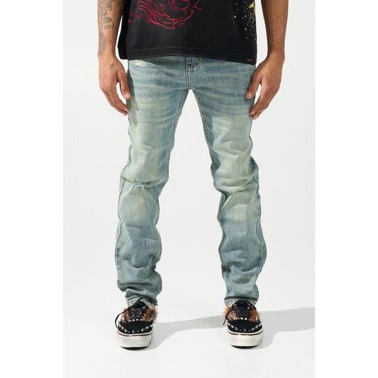 Serenede | Agave Skinny Jeans - Sea Foam