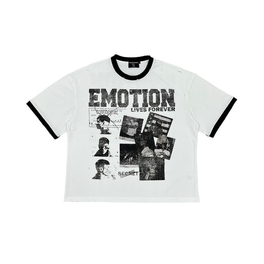Mixed Emotion | Secret Tee - White