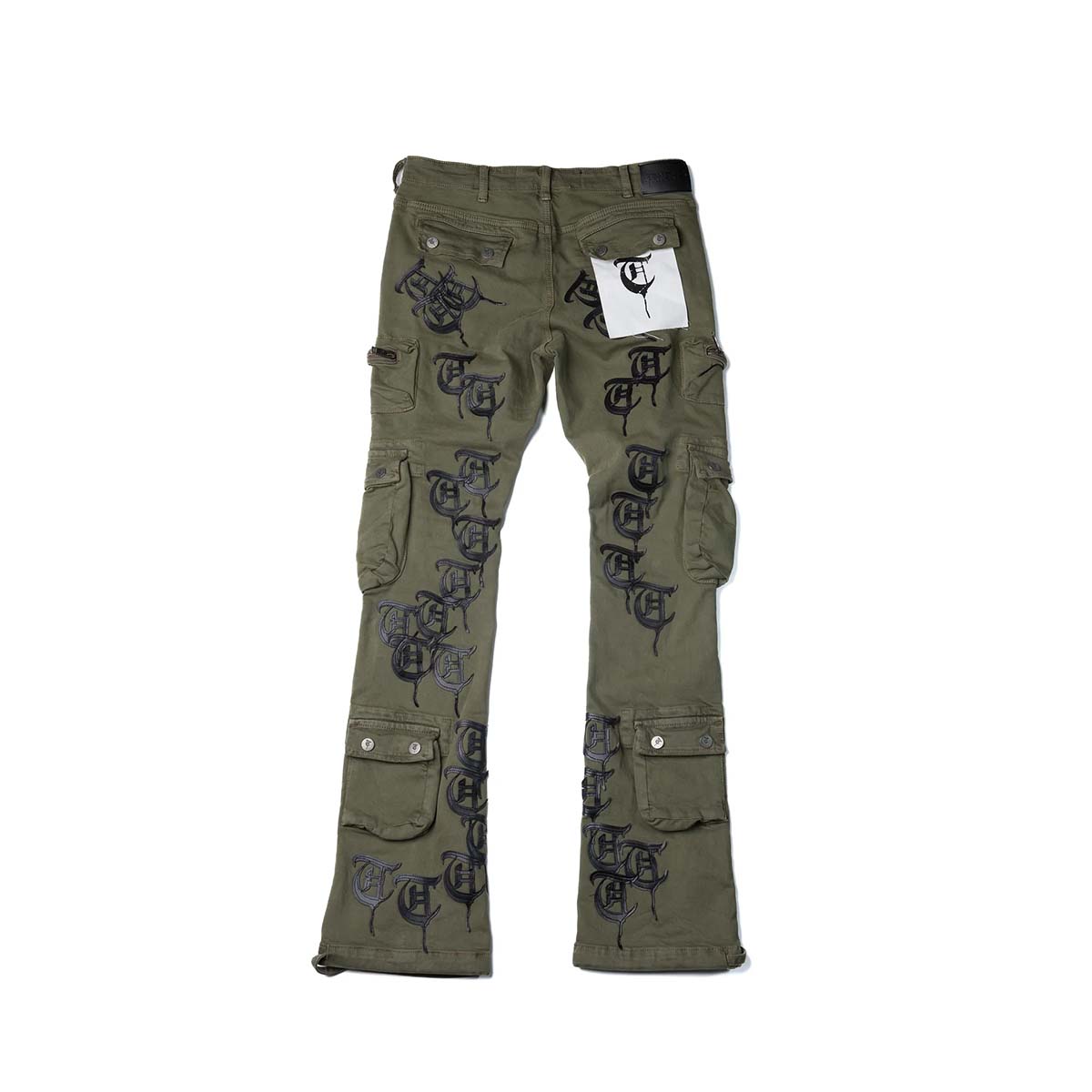 trnchs-repetition-olive-stacked-denim-6-rings-clothing