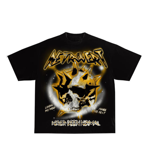 retrovert-skull-tee-black-yellow-6-rings-clothing