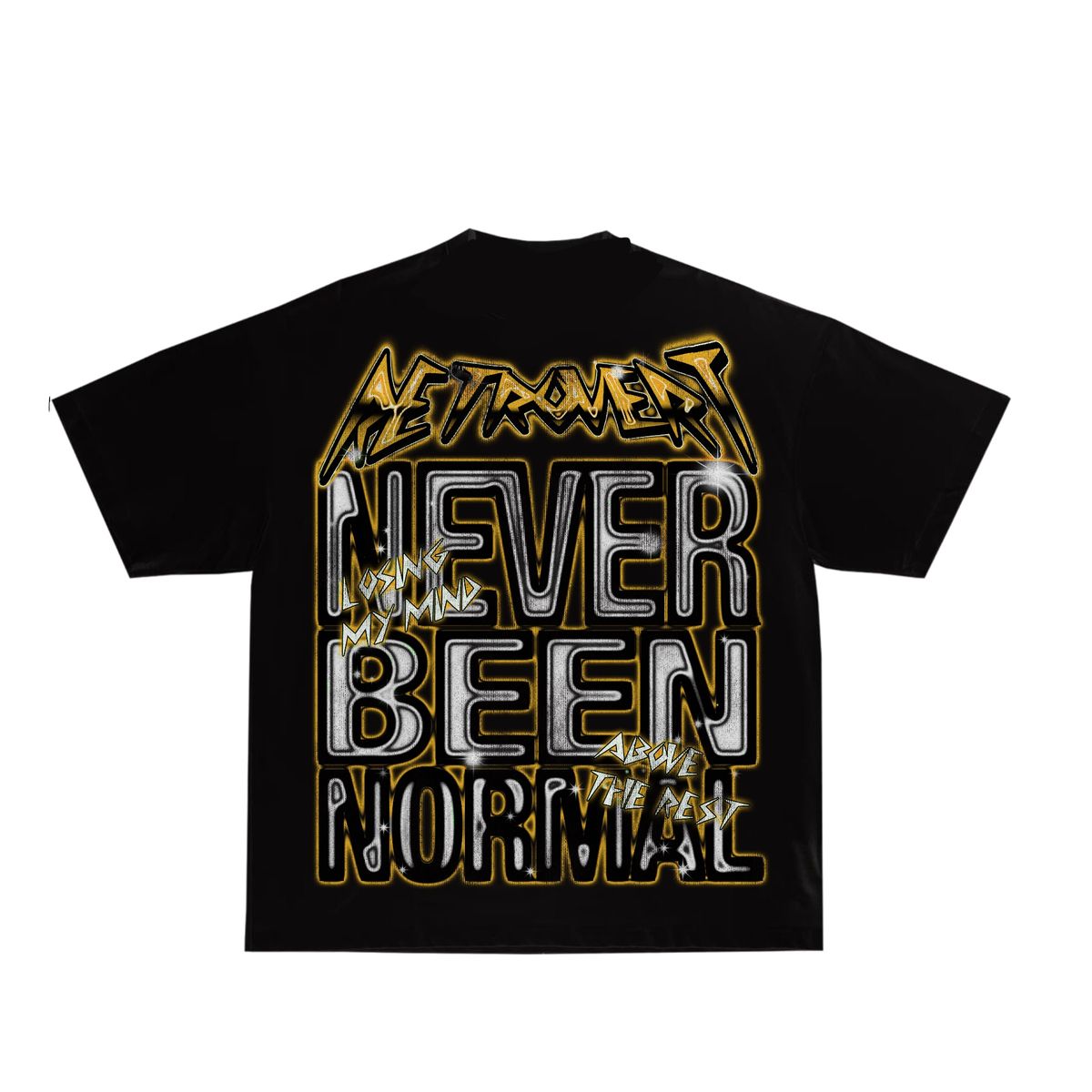 retrovert-skull-tee-black-yellow-6-rings-clothing