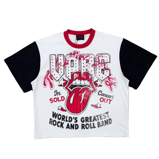 Vare All Day | Rock & Roll Tee - White