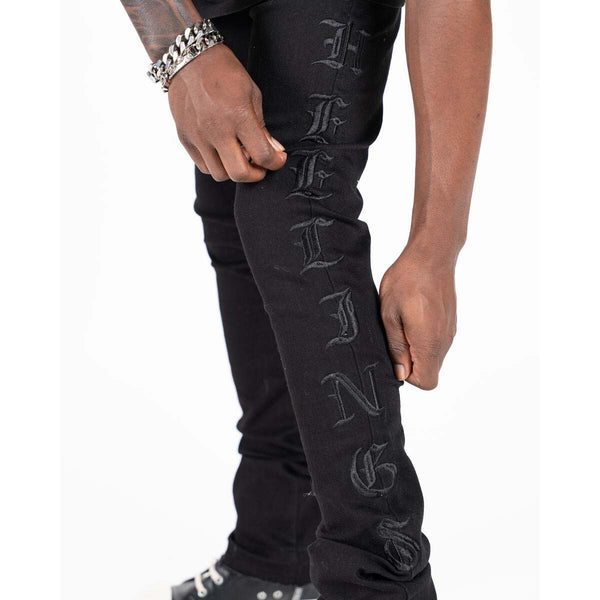 pheelings-rising-above-flare-stack-denim-black-6-rings-clothing