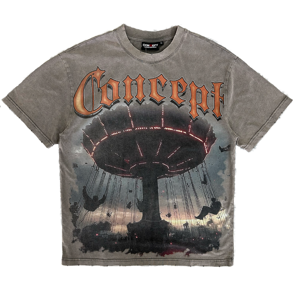 concept-la-carousel-tee-grey-orange-brown-cave-stone-6-rings-clothing