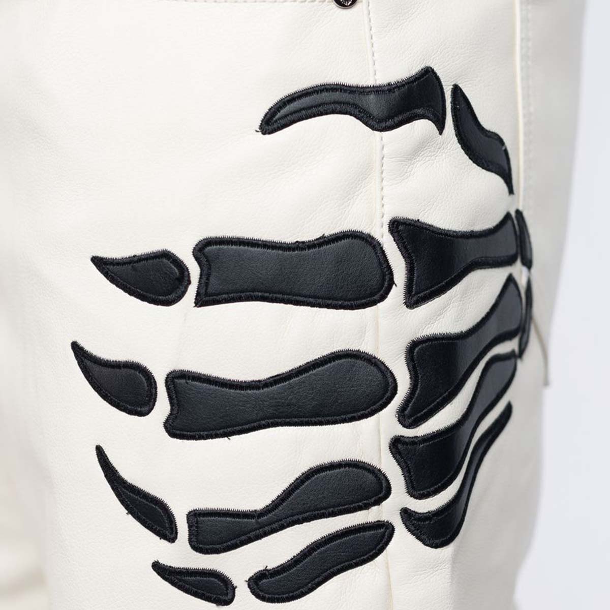 パンツ GUAPI Cream Hell Dragger Leather Pants Guapi | Cream Hell Dragger Leather Pant – 6 Rings Clothing Store