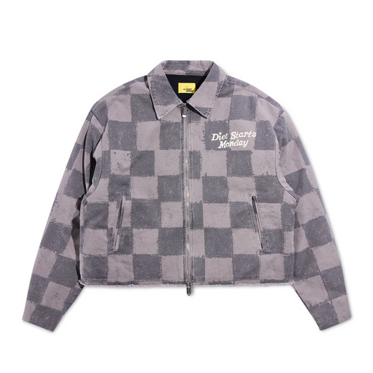 diet-starts-monday-dylan-jacket-checkered-grey-6-rings-clothing