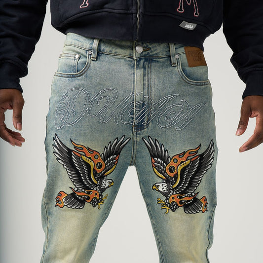 duaa-flight-vintage-wash-denim-6-rings-clothing