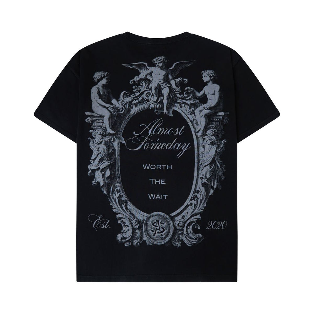 Almost Someday | Flourish Tee - Black