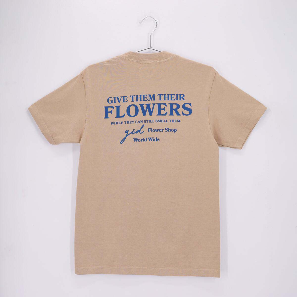 Yesterday Is Dead | FLOWER SHOP TEE OATMEAL/NAVY