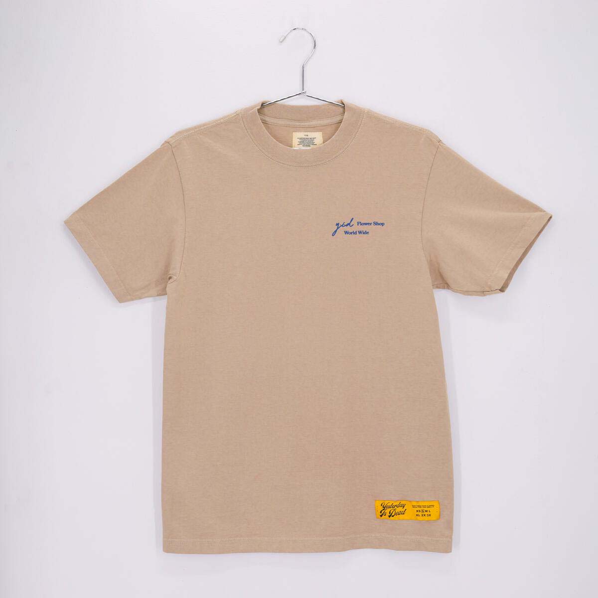 Yesterday Is Dead | FLOWER SHOP TEE OATMEAL/NAVY