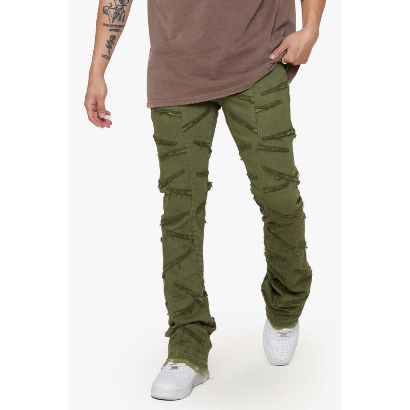 valabasas-saber-denim-stacked-olive-6-rings-clothing