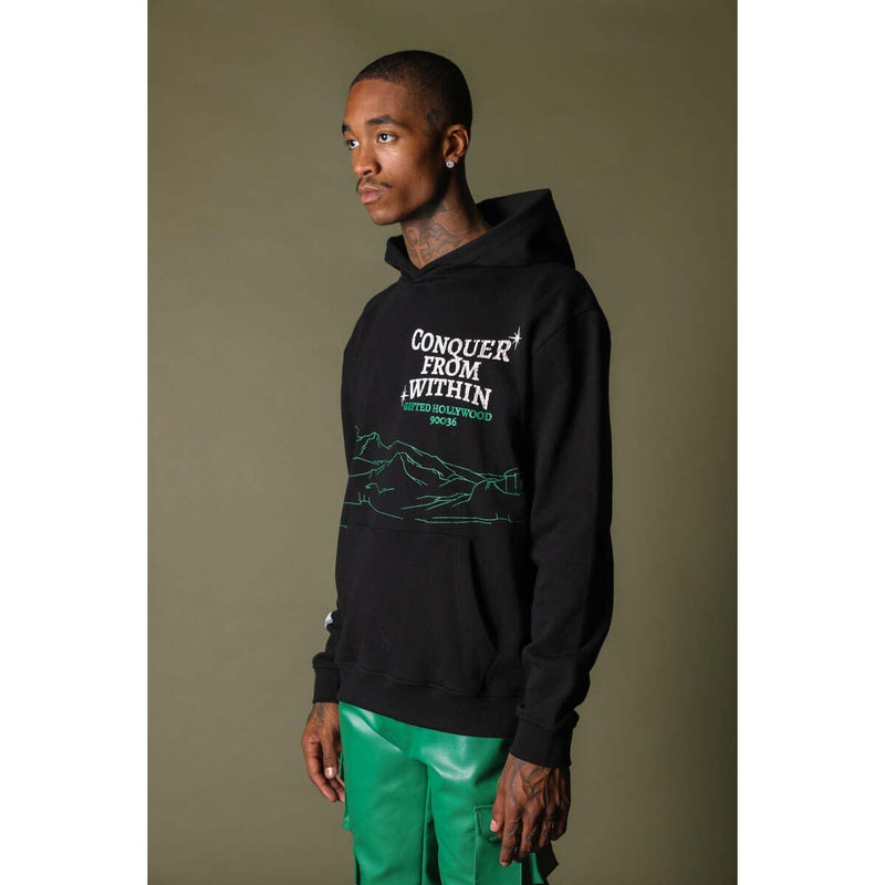 gftd-conquer-hoodie-black-green-6-rings-clothing