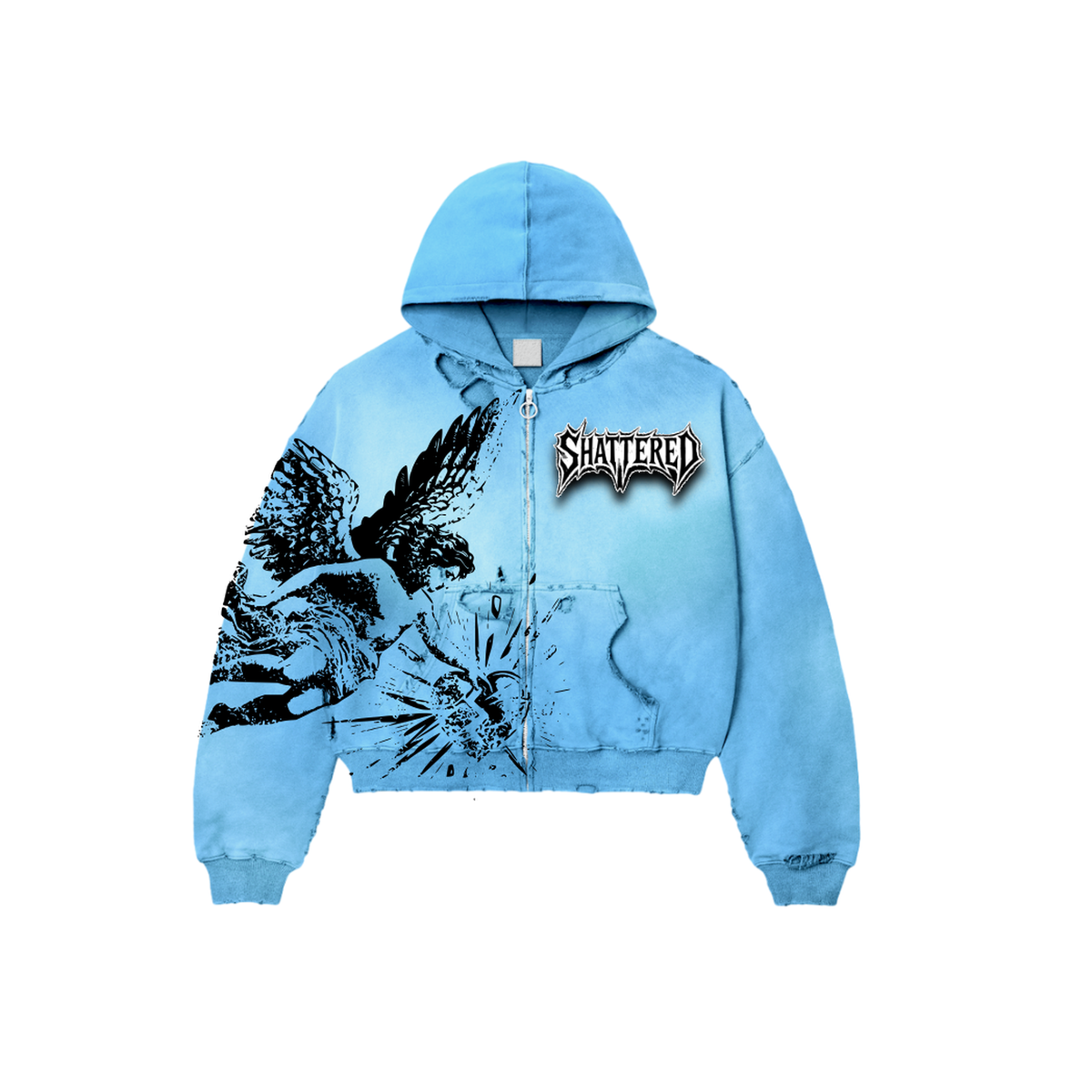 Shattered Hearts | Catchin Feelins Hoodie