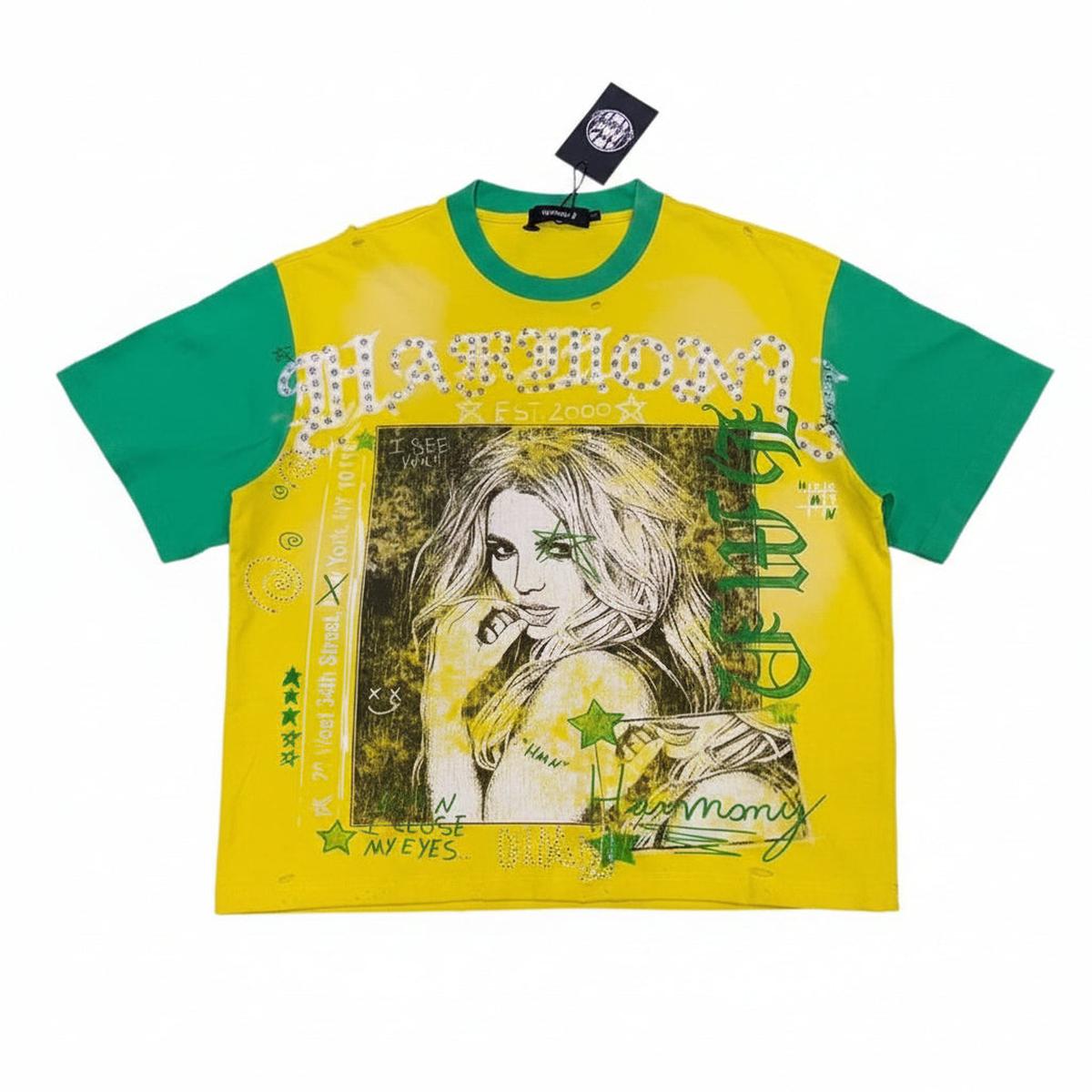 Harmony | Punk Brazil Tee - Yellow
