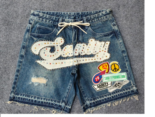 Foreign Brands Inc | Politics Shorts - Blue