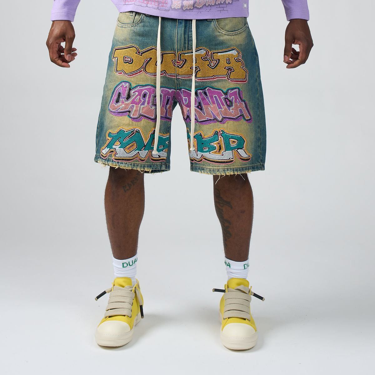 DUAA | WALL BLUE SHORTS