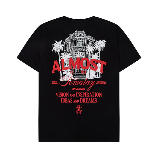 Almost Someday | BEVERLY TEE - Black