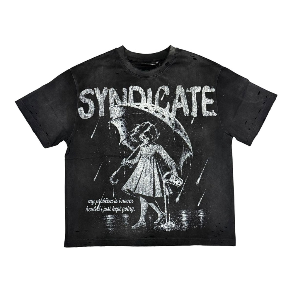 The Syndicate | Healed Tee - Black Wash