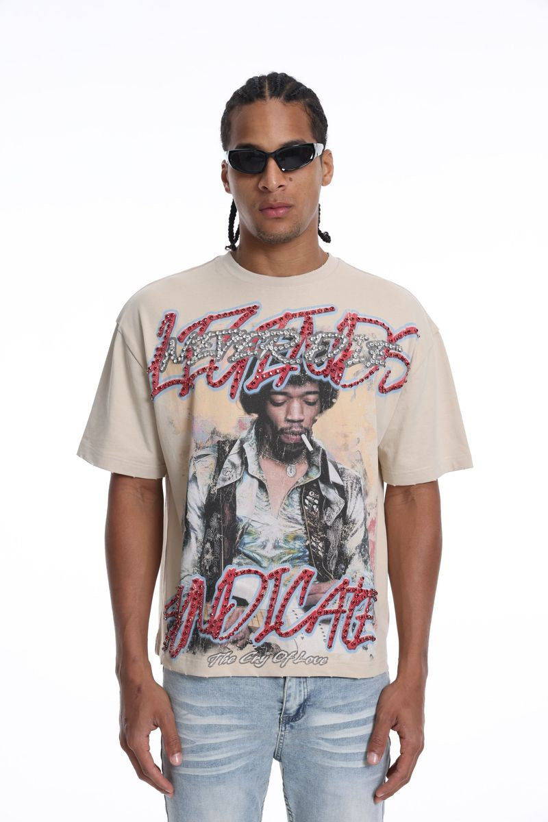The Syndicate | "LND Tee" Beige