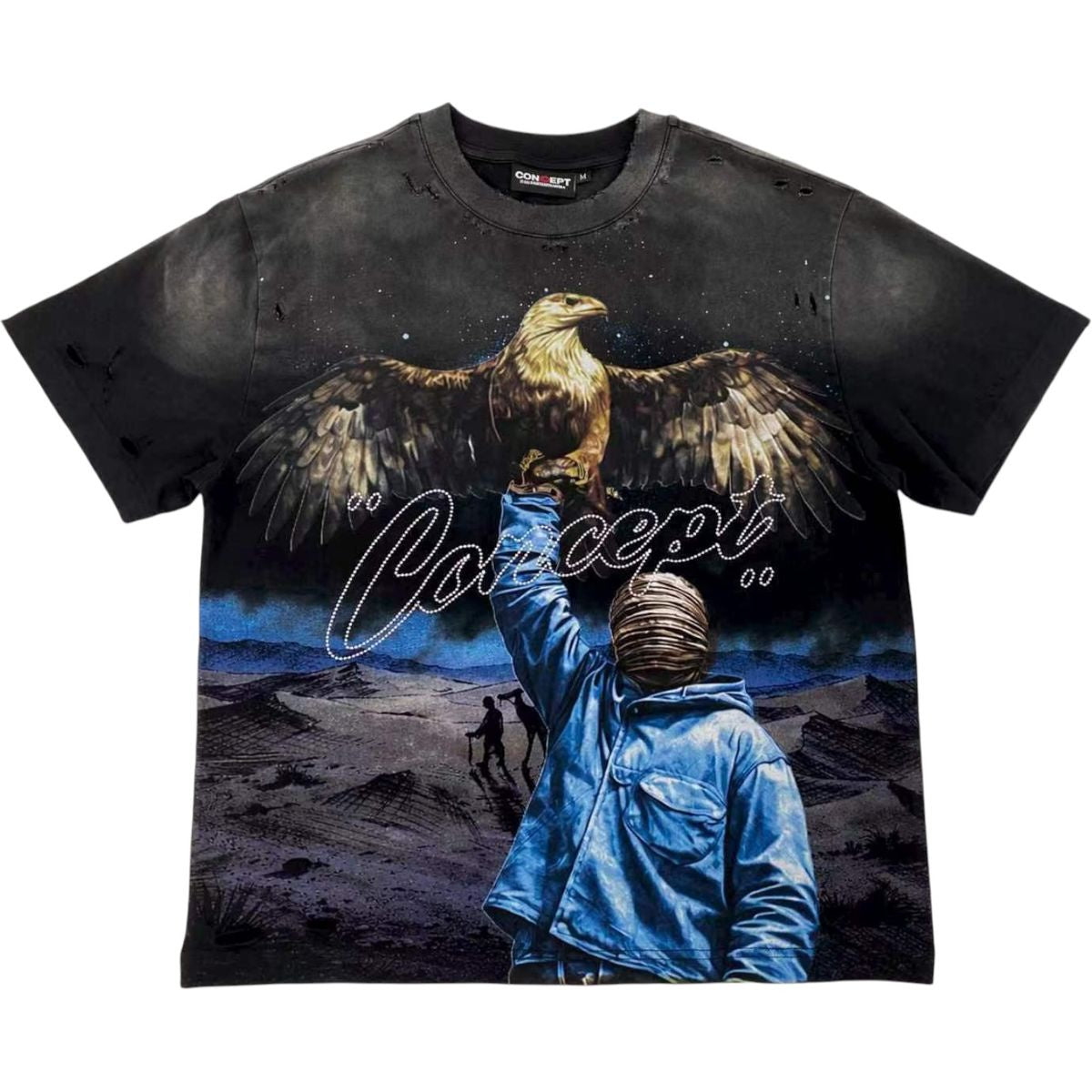 Concept LA | "Sacred" Tee - Black Wash