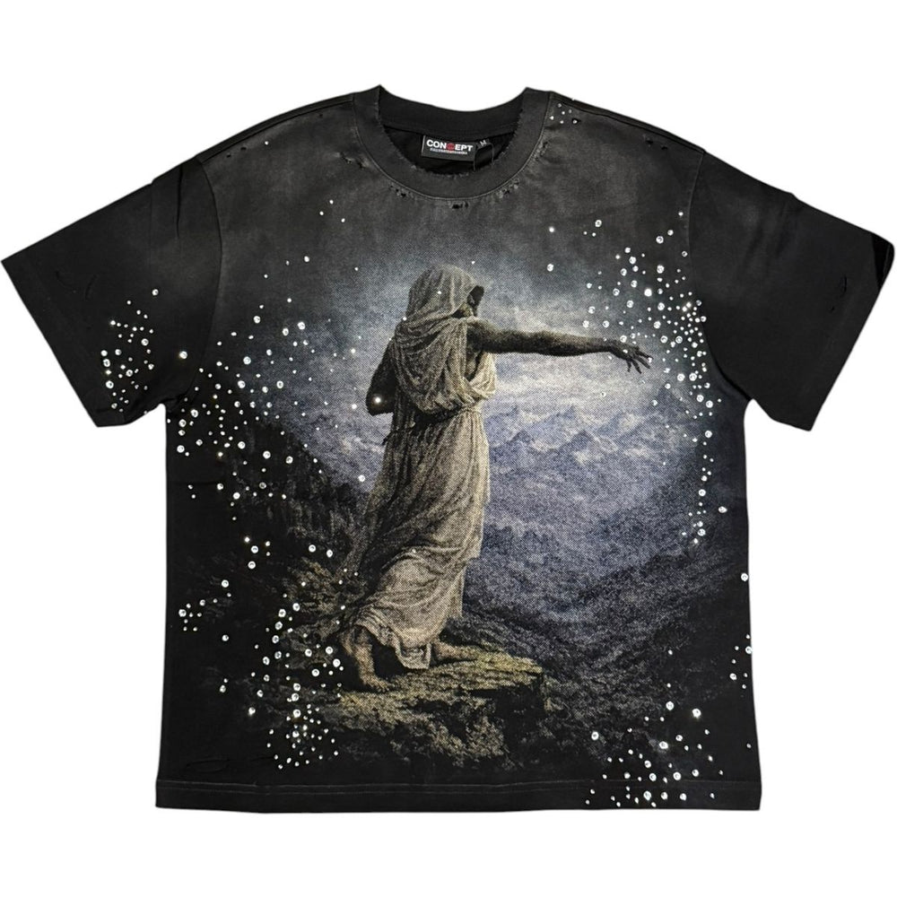 Concept LA | "Seek" Tee- Blk Wash