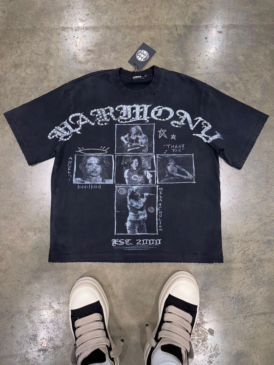 Harmony | Thank You Tee - Black