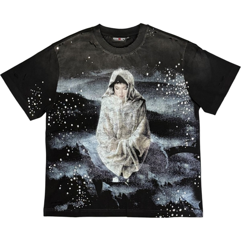 Concept LA | "Divine" Tee - Black Wash