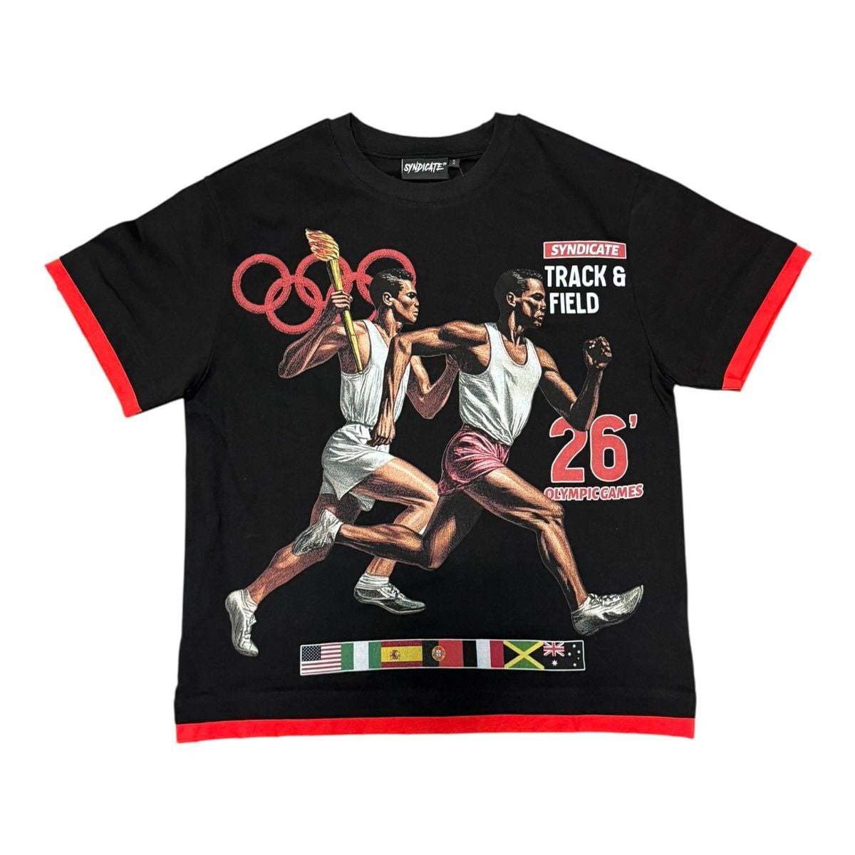 The Syndicate | "Olympic Tee" Black