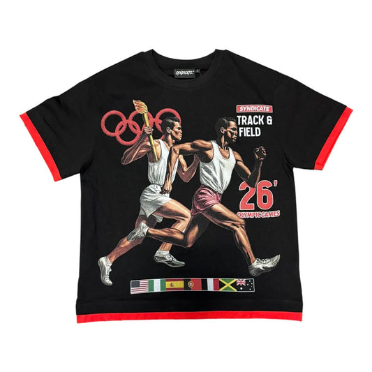 The Syndicate | Olympic Tee - Black