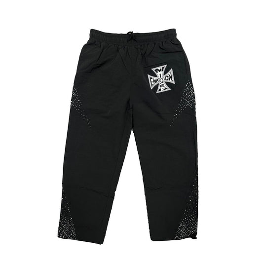 Mixed Emotion | Classic Nylon Pants - Black