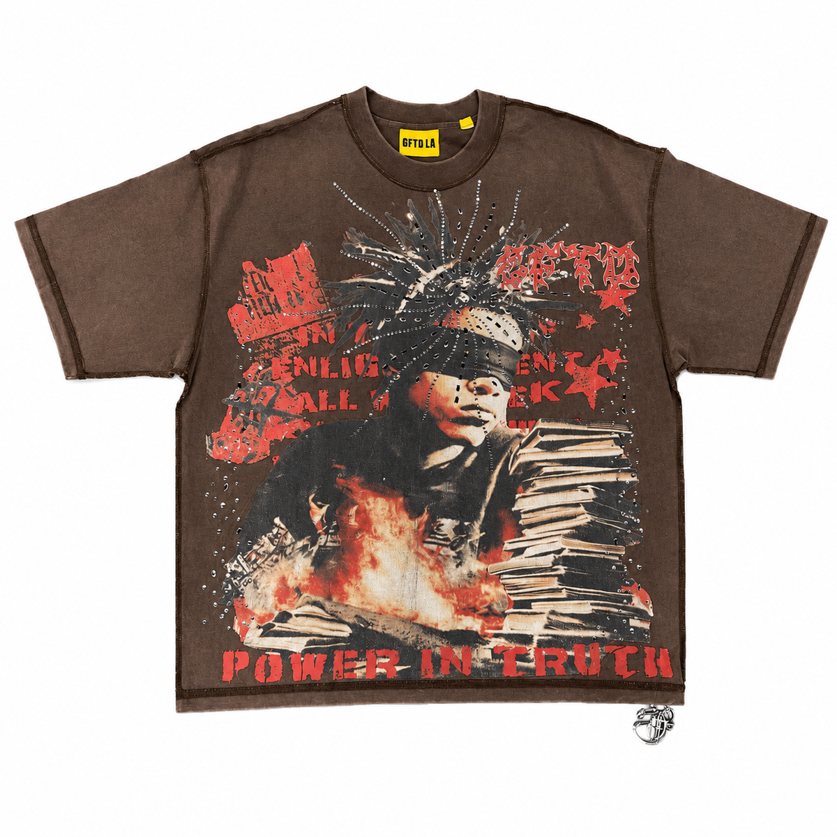 GFTD | POWER IN TRUTH BROWN T
