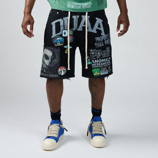 DUAA | UFO BLACK SHORT
