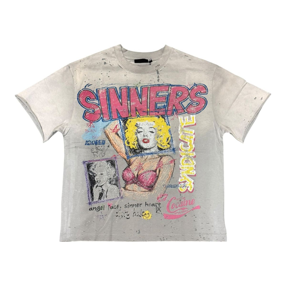 The Syndicate | "Sinners" Light Grey Wash