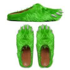 Bravest Studios | Neon Green Bear Claw Mule