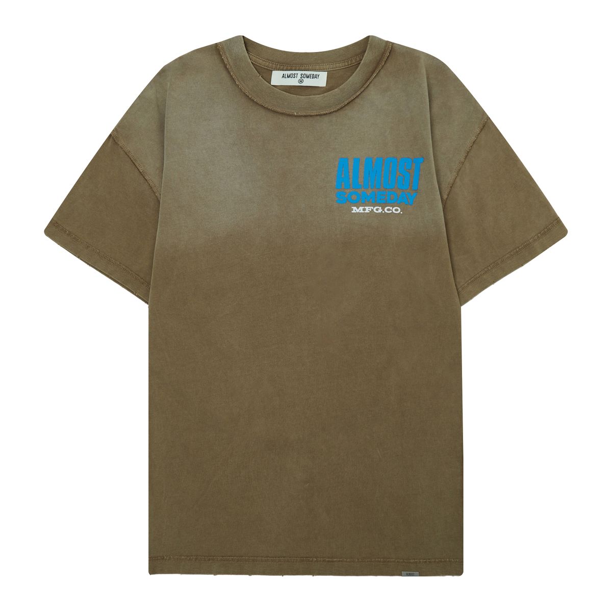 Almost Someday | Label Tee - Brown