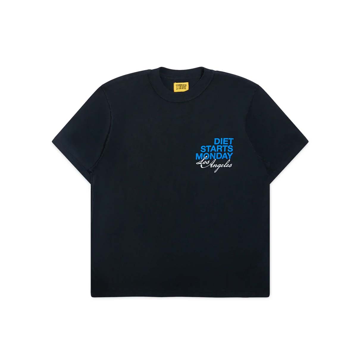 diet-starts-monday-la-tee-vintage-black-blue-6-rings-clothing